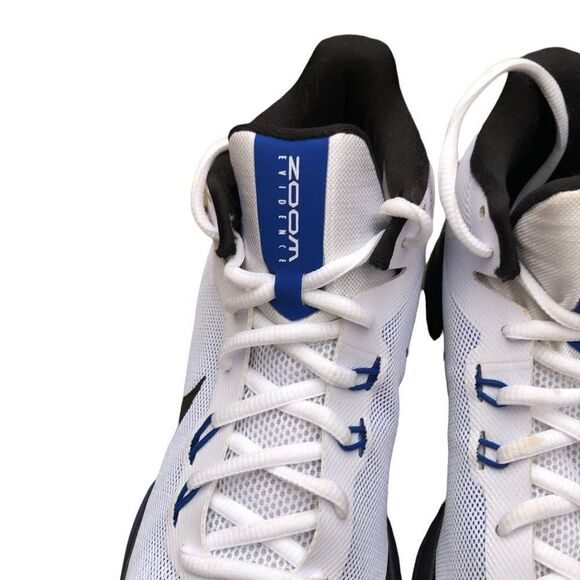 Rare 2017 nike zoom evidence 'White varsity royal' size 8 - Picture 12 of 16